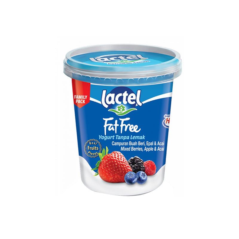 Lactel Fat Free Mixed Berries Yogurt 470g