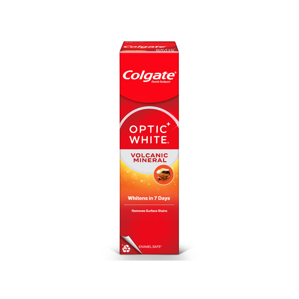 Colgate Optic White Volcanic Toothpaste 100g