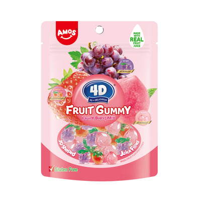 4D Gummy Fruits 65g