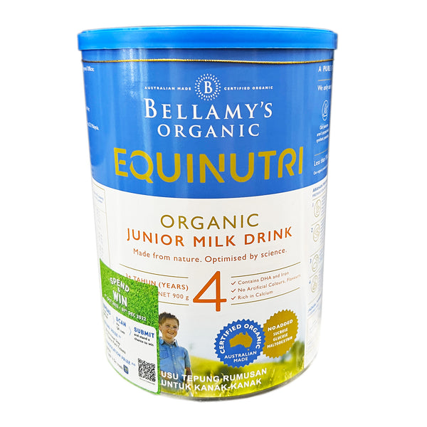 Bellamys Organic Junior Step 4 Milk Powder 900g