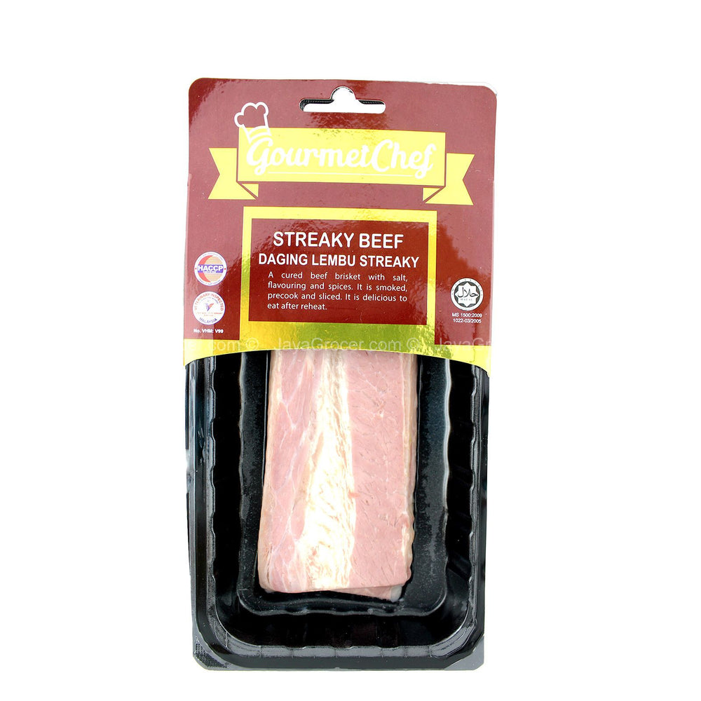 Gourmet Chef Streaky Beef 150g