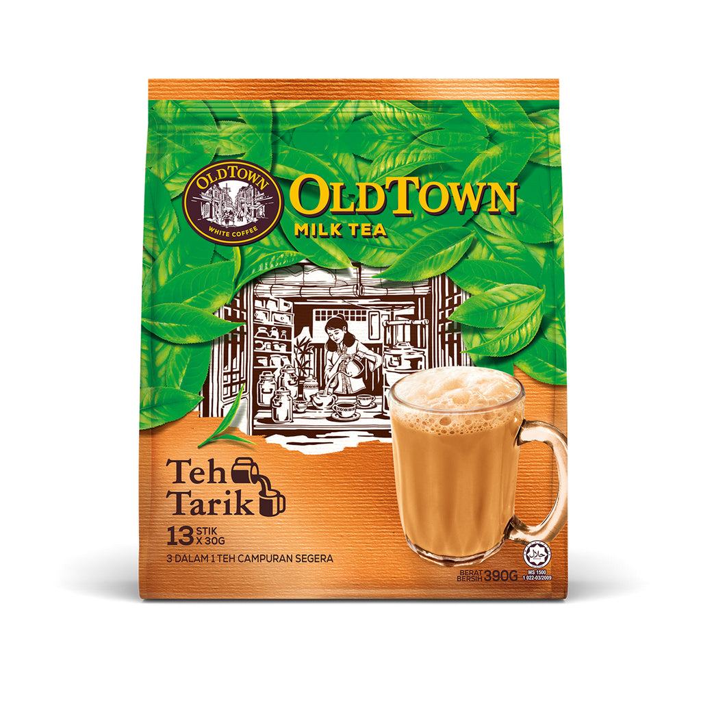 Old Town Teh Tarik Instant 3 in 1 Premix Milk Tea 30g x 13