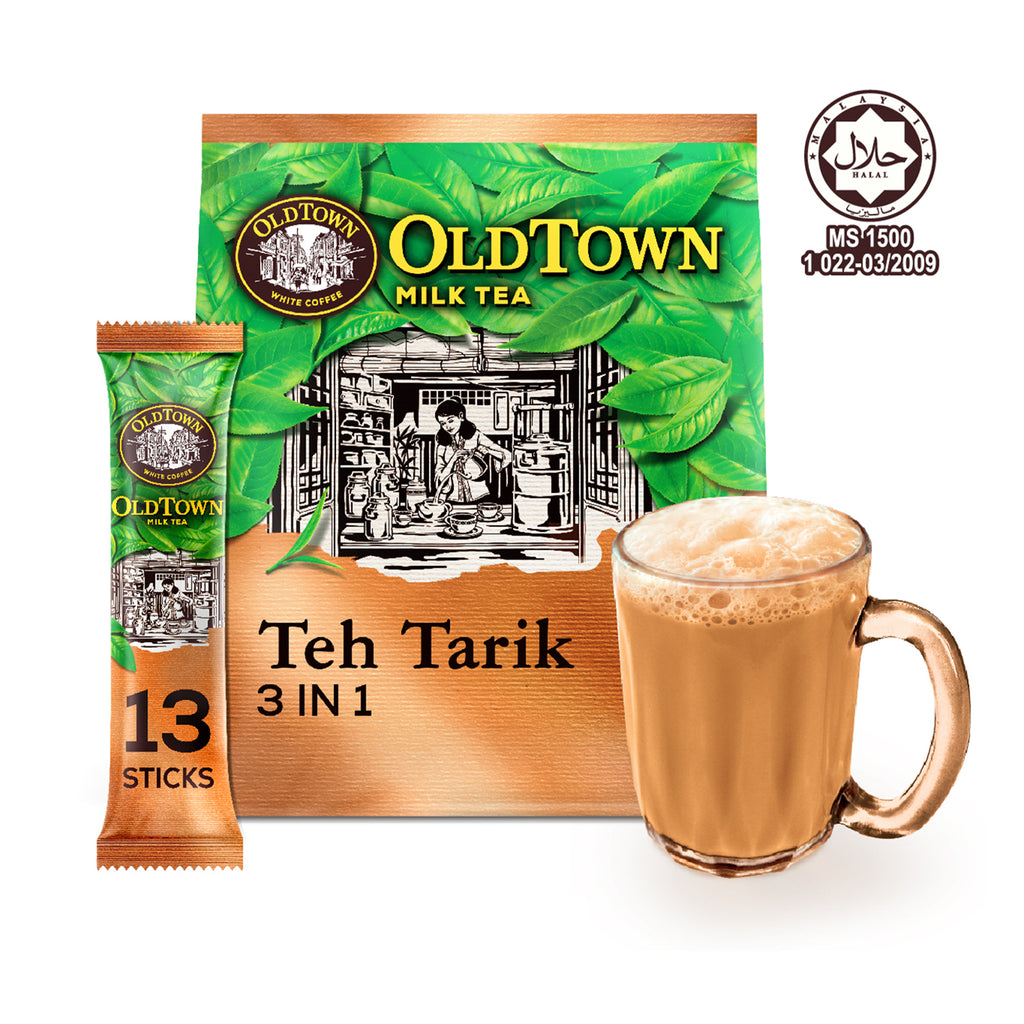 Old Town Teh Tarik Instant 3 in 1 Premix Milk Tea 30g x 13