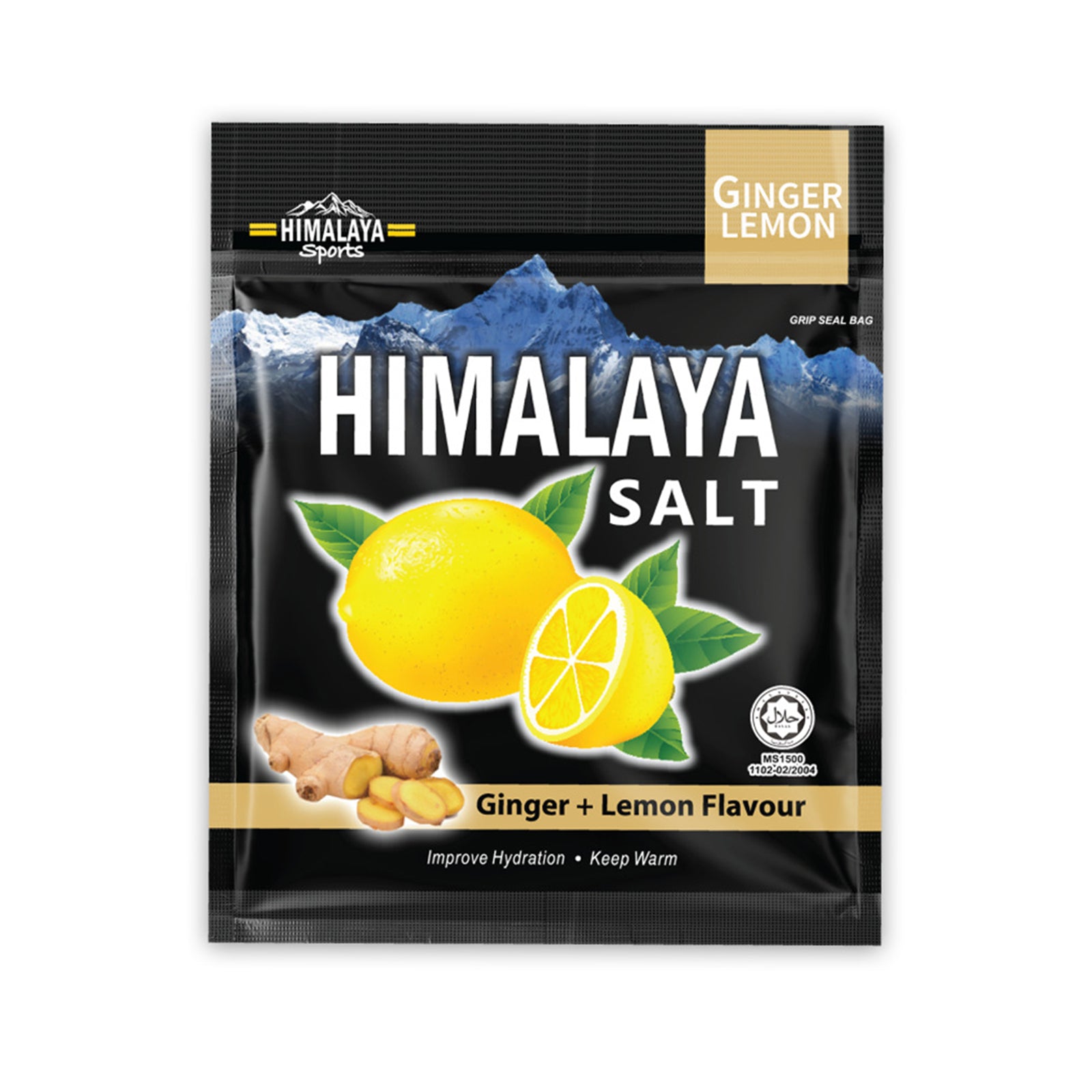 Himalaya Salt Sport Candy Ginger Lemon Flavour 15g