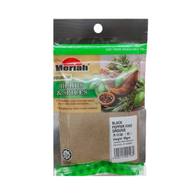 Meriah Black Pepper Powder 50g