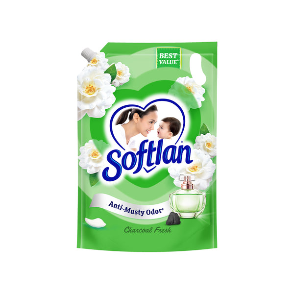 Softlan Charcoal Fresh Fabric Softener Refill 1.4L (highest price)