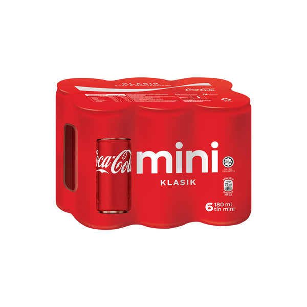 Coca-Cola Mini Can Pack 180ml (highest price)
