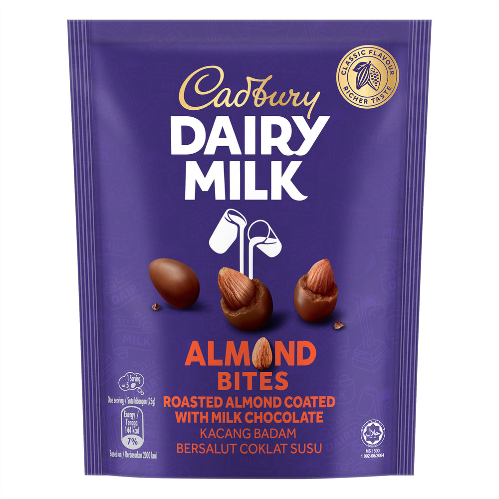 Cadbury Dairy Milk Almond Bites 50g