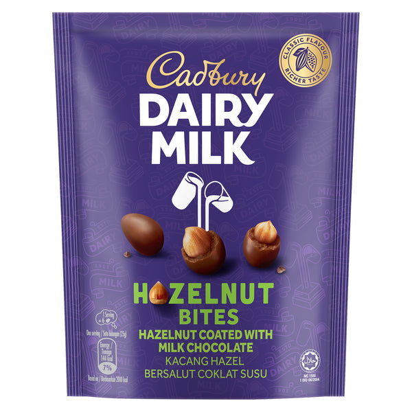 Cadbury Dairy Milk Hazelnut Bites 50g