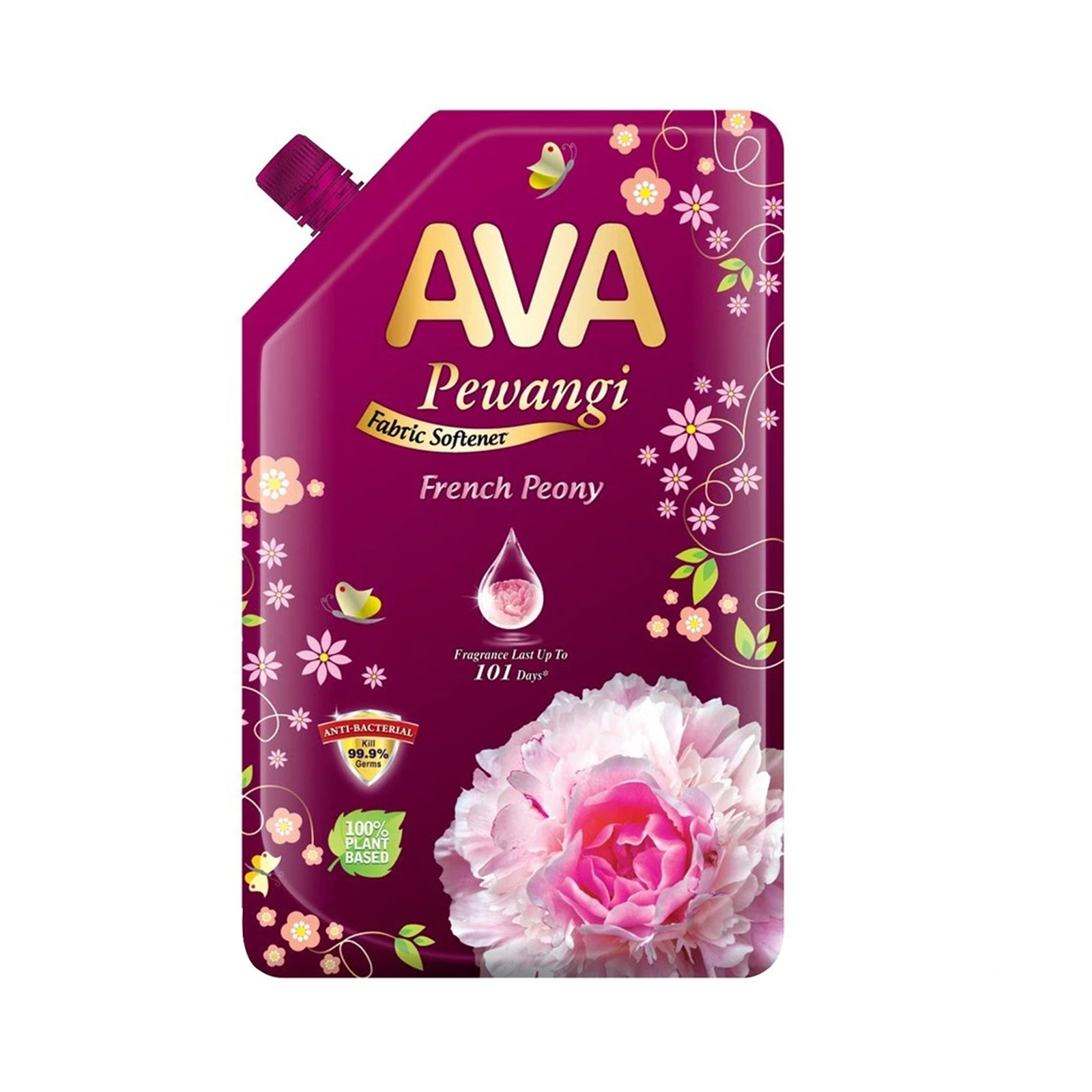 Ava Fabric Softener French Peony 1.6L
