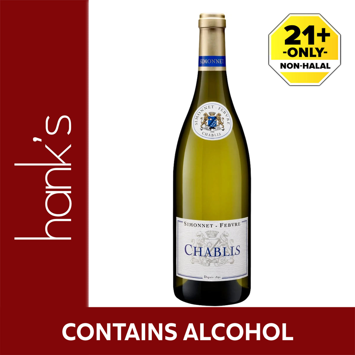 Simonnet Febvre Chablis Wine 750ml