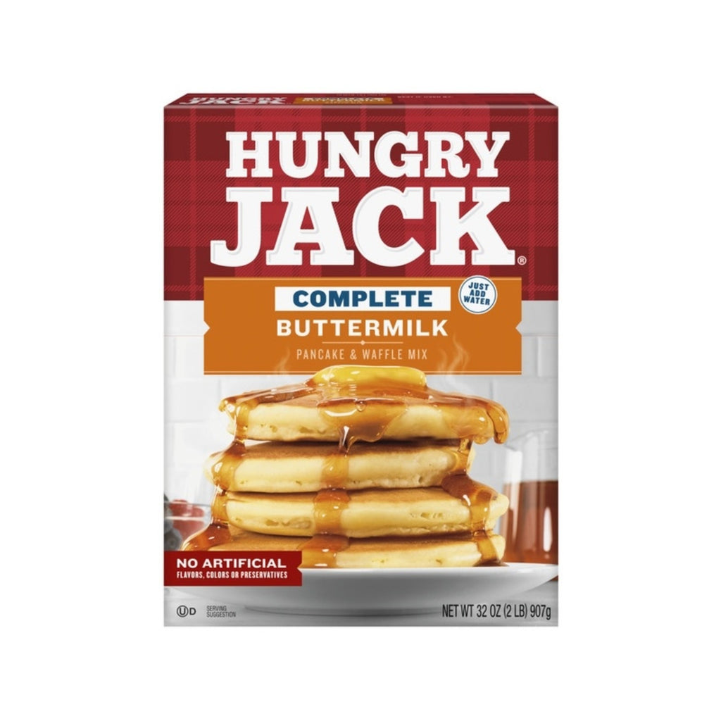 Hungry Jack Complete Buttermilk Pancake and Waffle Mix 907g