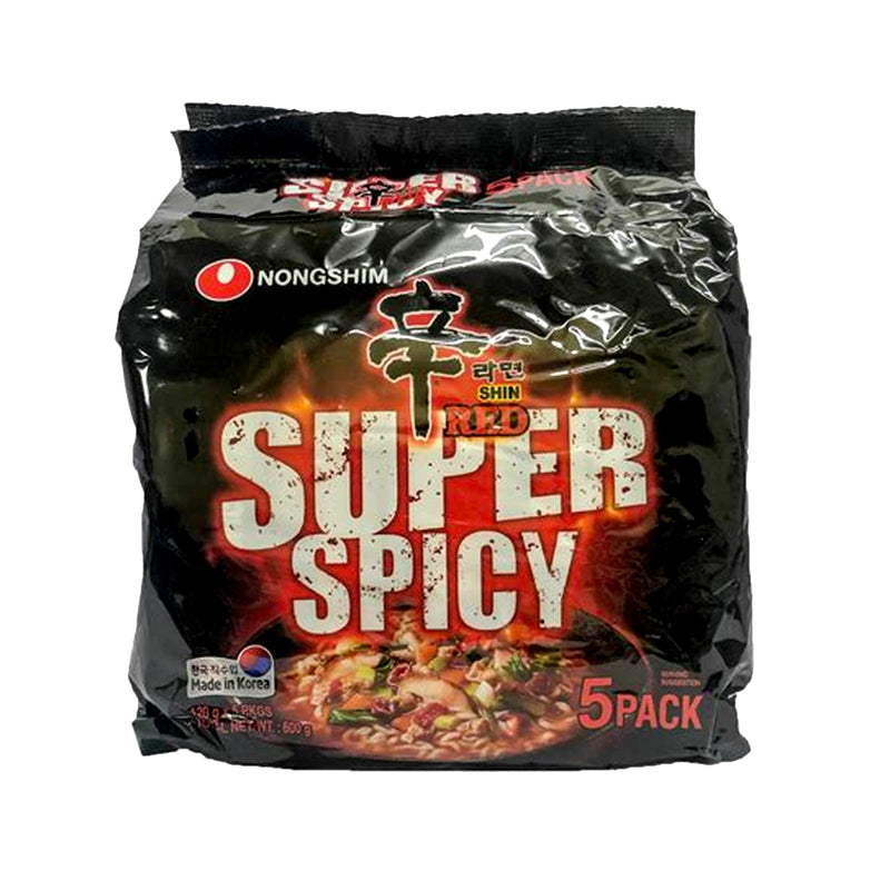 Nongshim Shin Super Spicy Ramyun 120g