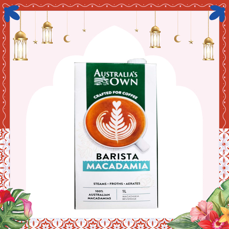 Autsralia's Own Barista Macadamia Milk 1L