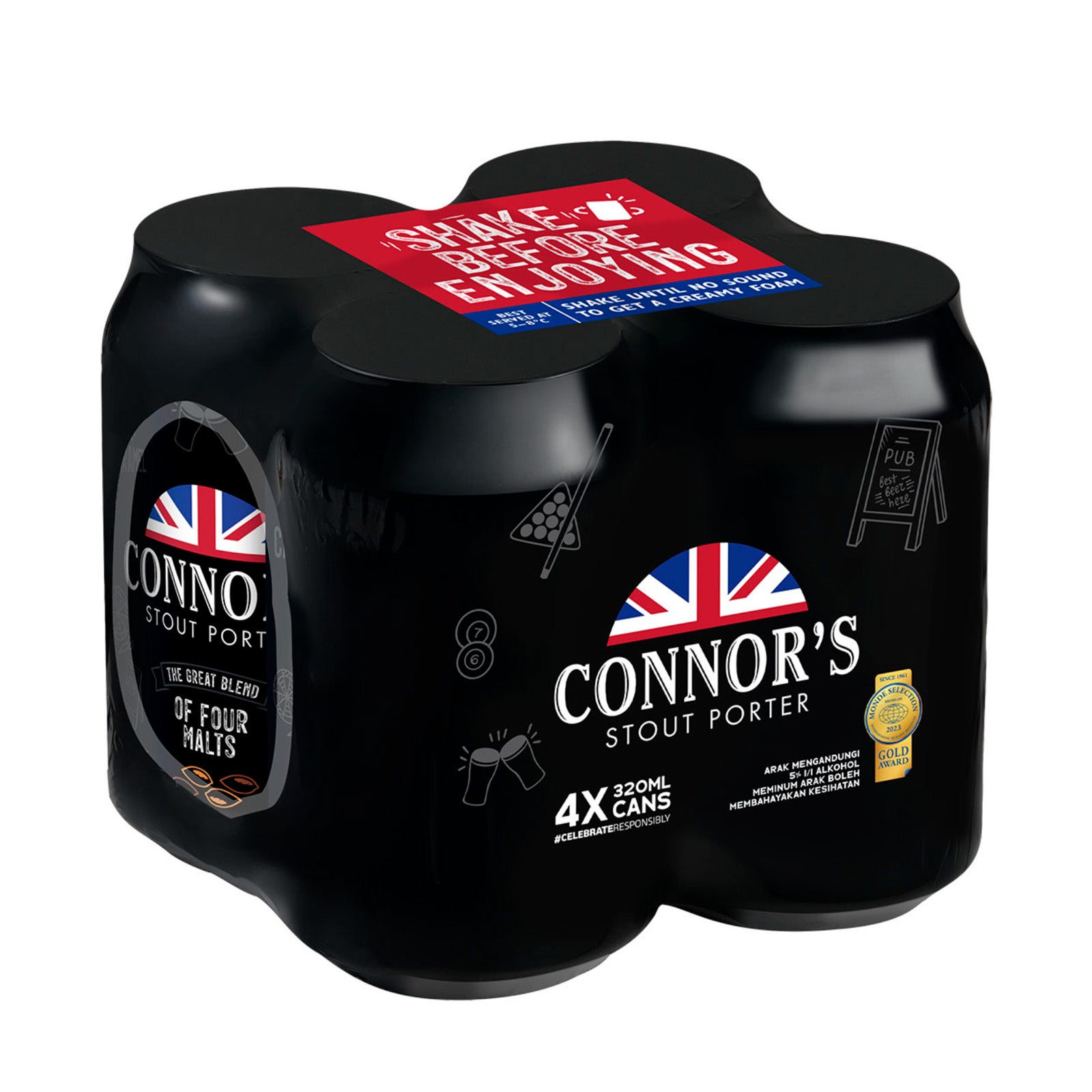 Connors Stout Can 320ml