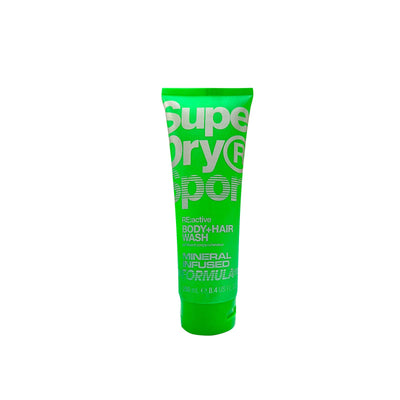 Superdry Sport Re:Active Body Plus Hair Wash 250ml