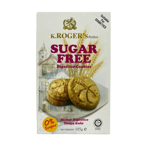 Krogers Sugar Free Digestive Cookies 105g