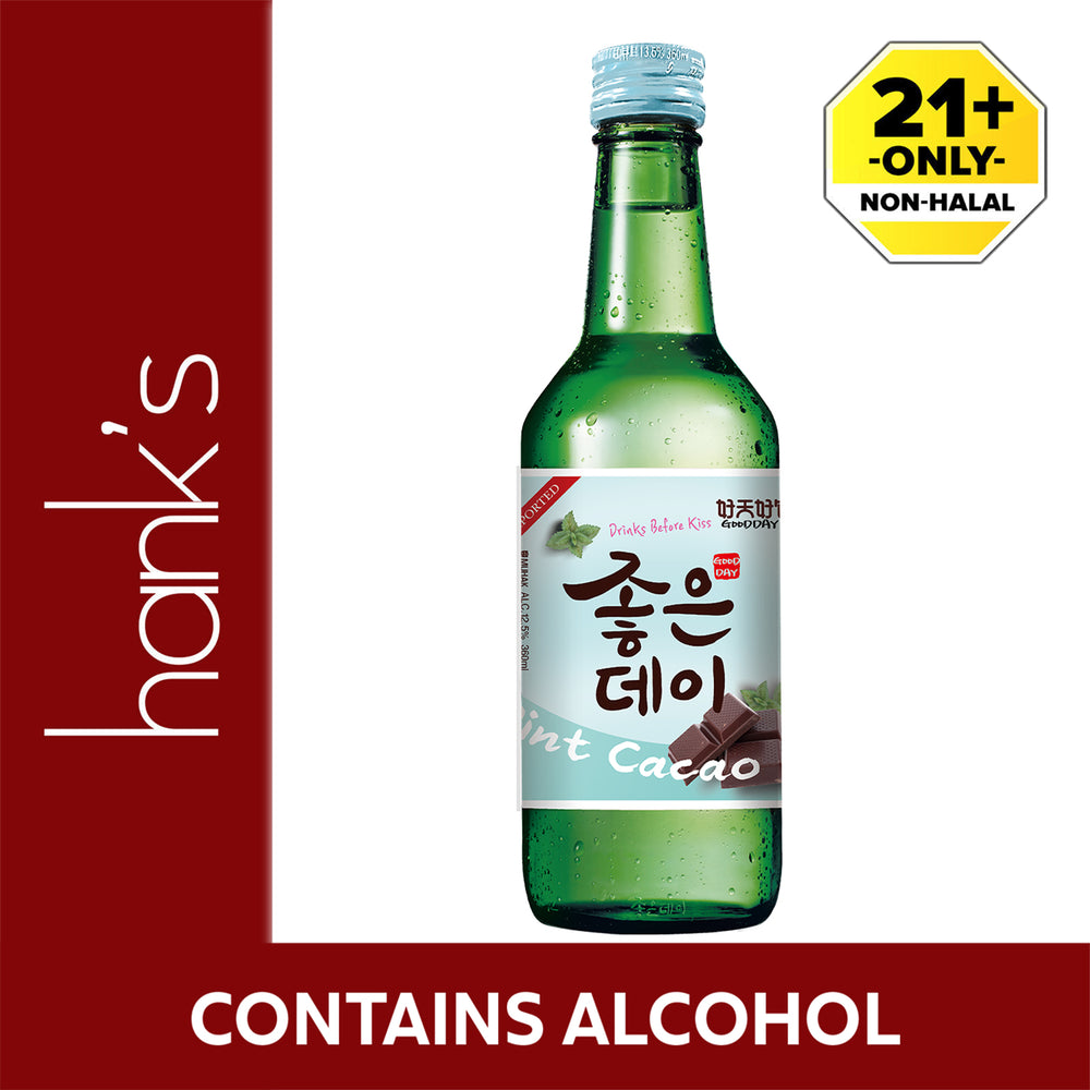 Good Day Mint Cacao Soju Alcohol 12.5% 360ml