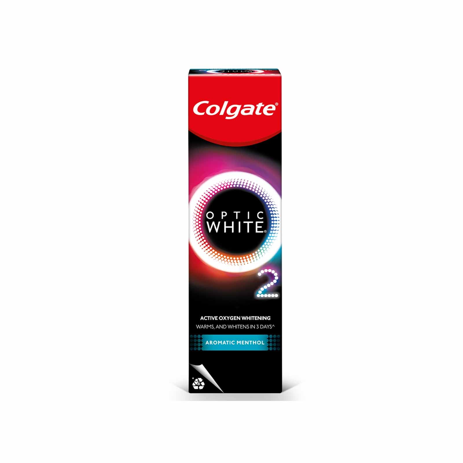 Colgate Optic White O2 Aromatic Menthol Toothpaste 1pack