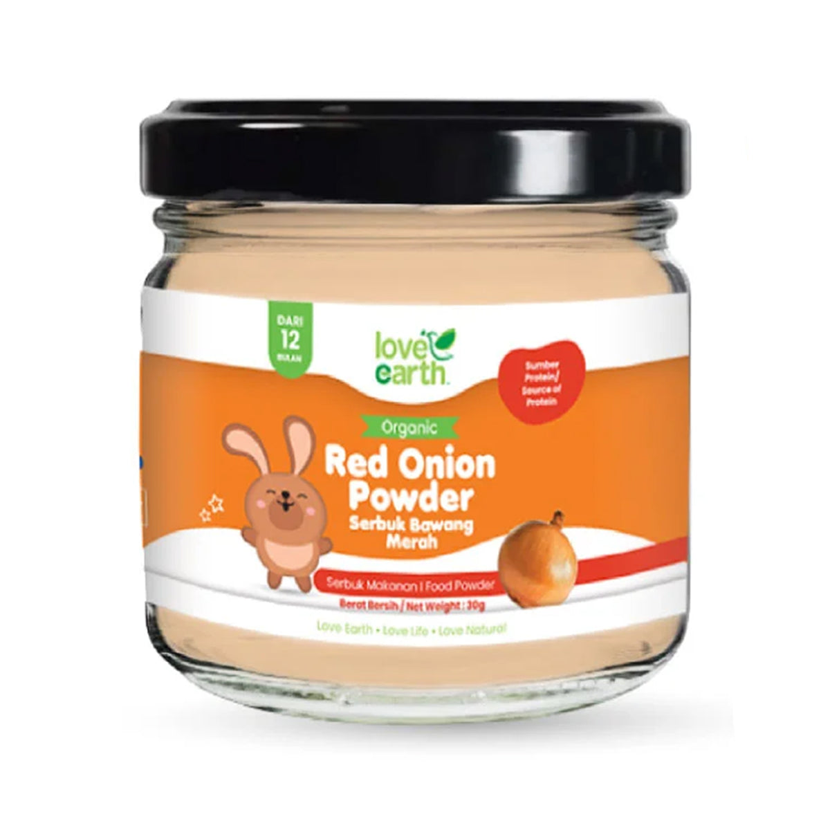 Love Earth Organic Baby Food Powder Onion 40g