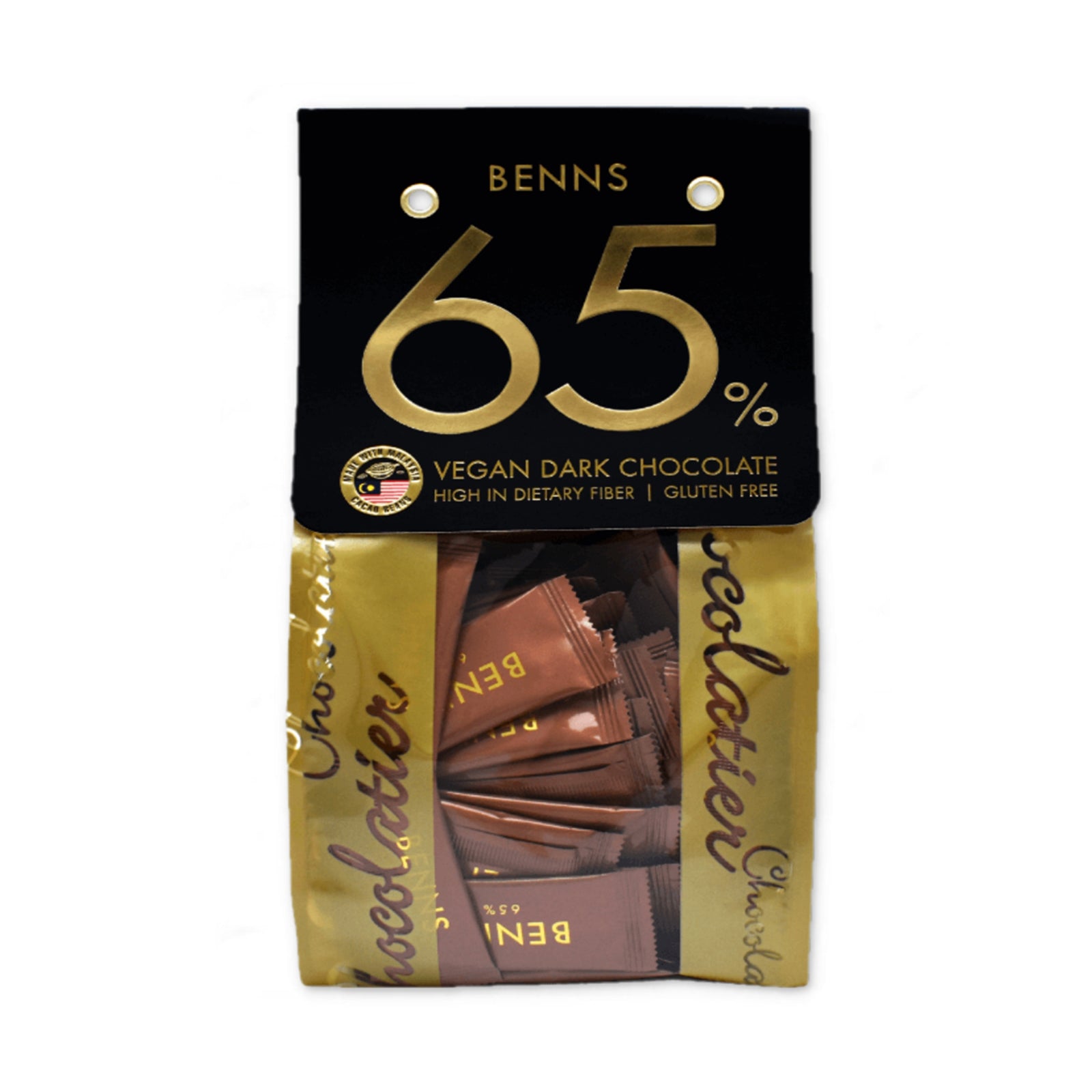 Benns 65% Dark Chocolate 360g