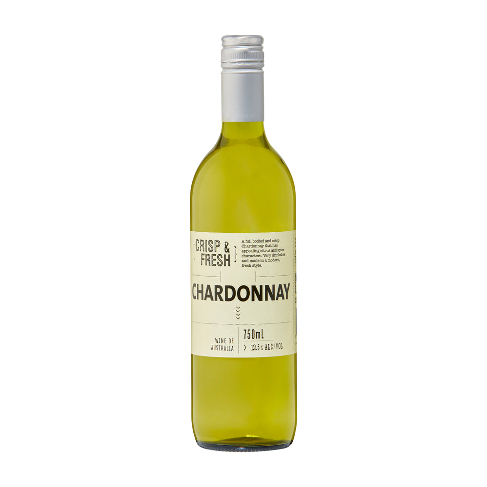 Cleanskin Crisp And Fresh Chardonnay 750ml