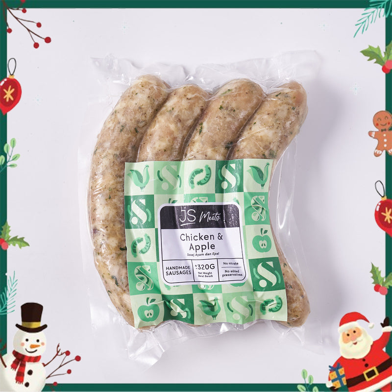 Chicken Apple Sausage 4pcs/pack