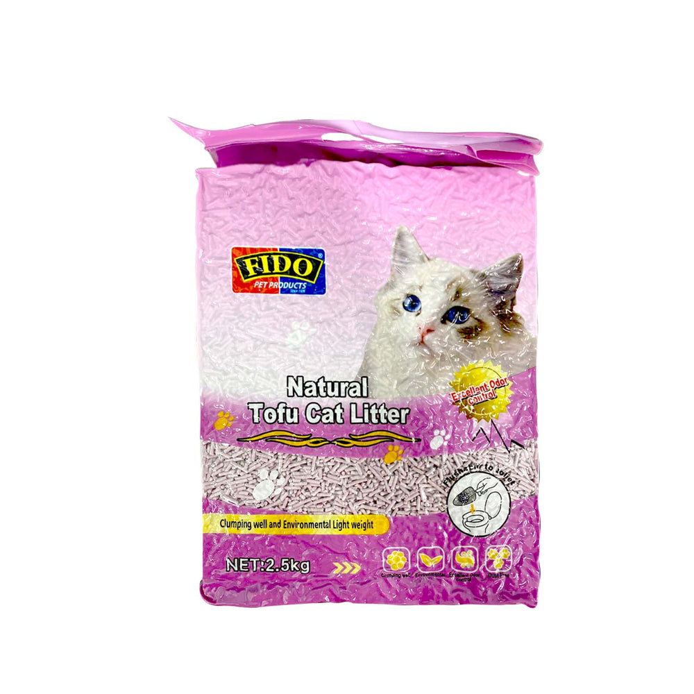 Fido Tofu Lavender Cat Litter 2.5kg
