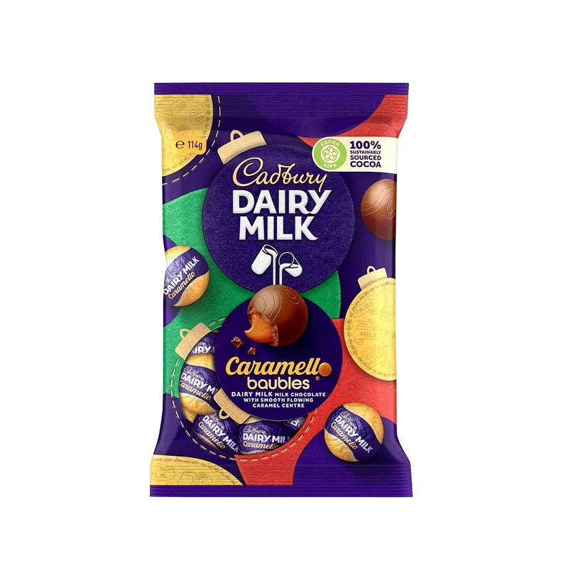 Cadbury Dairy Milk Caramello Baubles 114g