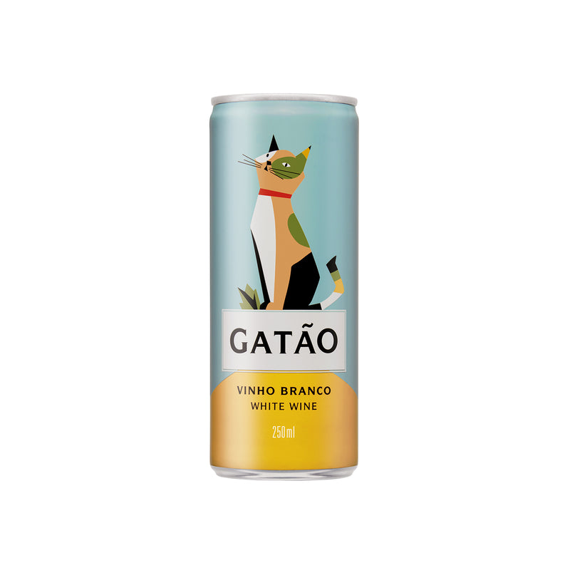 Gatao Vinho Verde White Wine Can (ABV 9%) 250ml