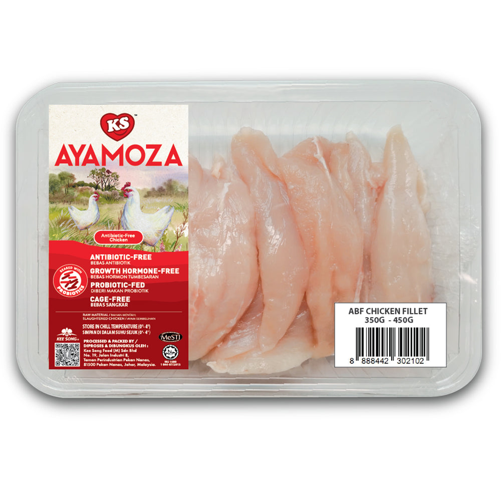KS Ayamoza ABF Chicken Fillet 400g+/-