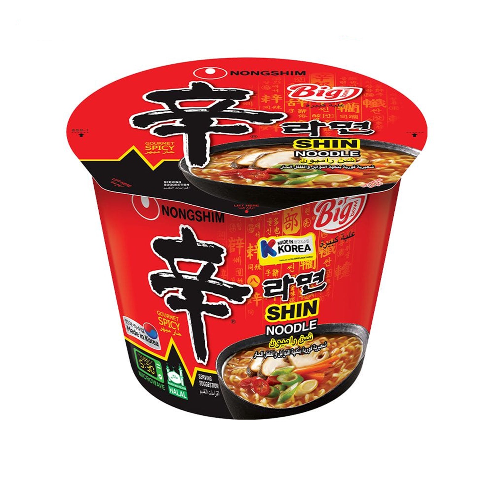 Nongshim Shin Ramyum Instant Noodle (Bowl) 114g