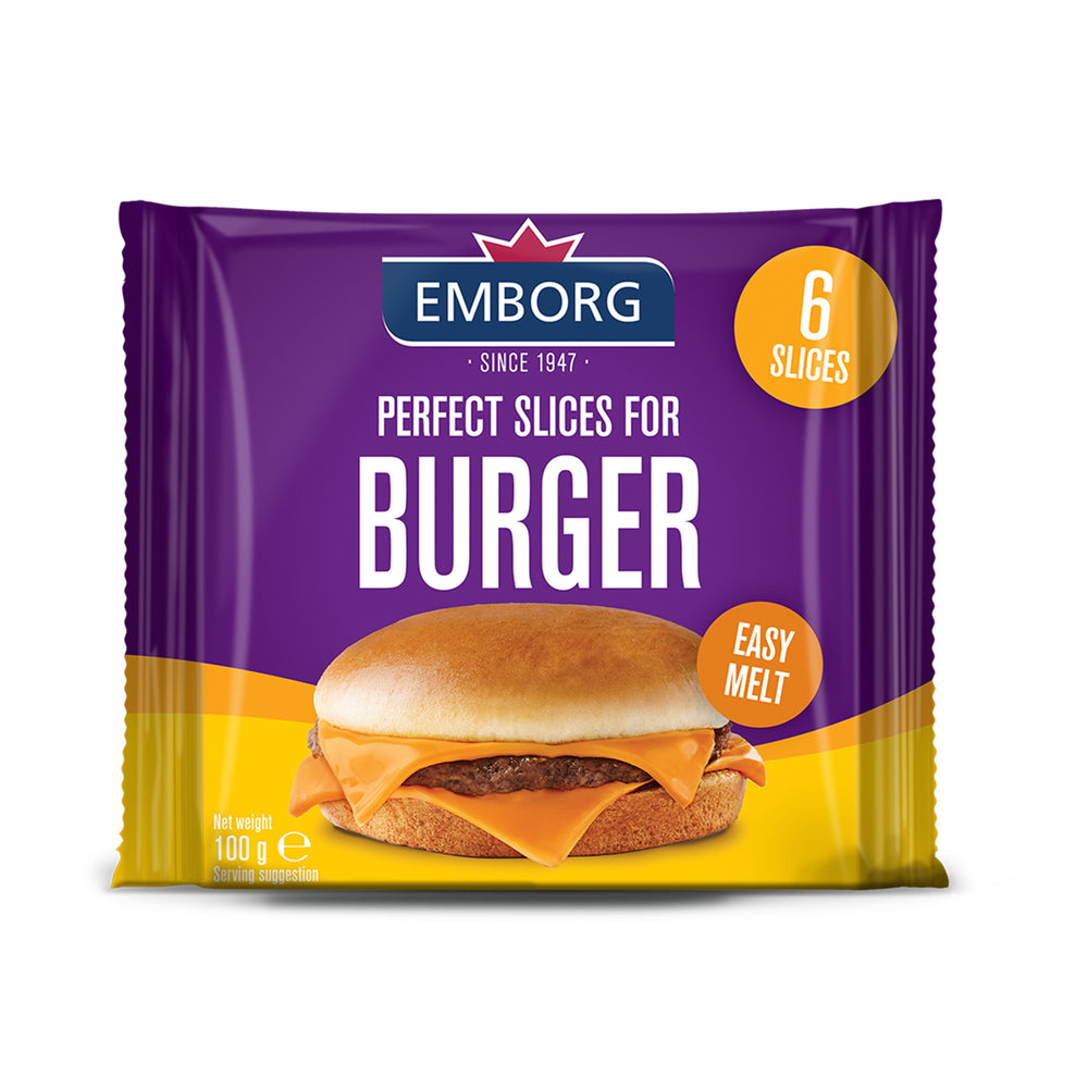 Emborg Perfect Burger Cheese Slices 200g
