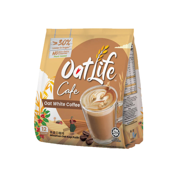 Oatlife Cafe Oat White Coffee 27g x 12