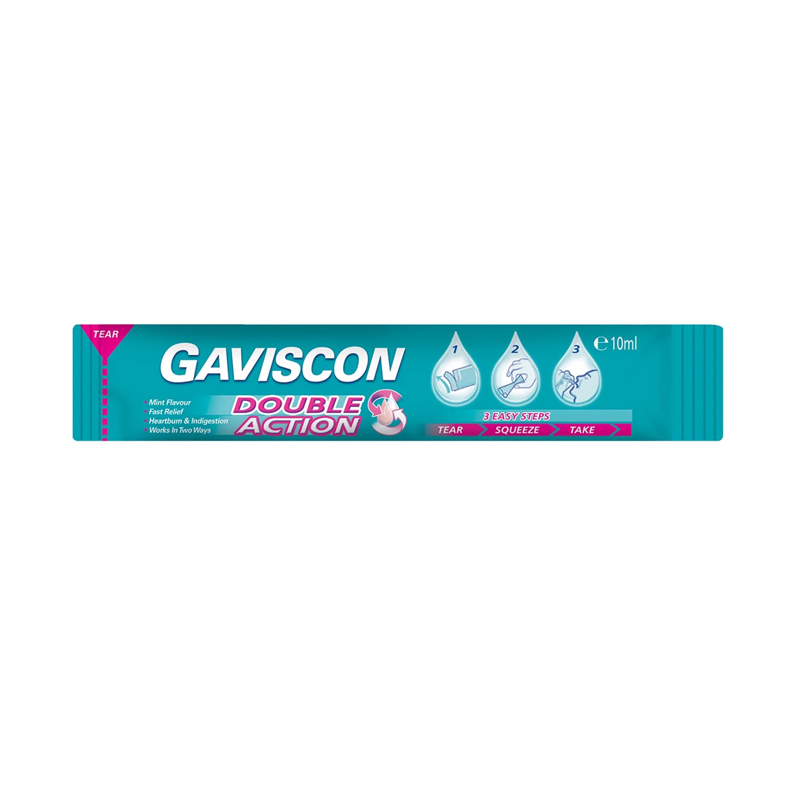 Gaviscon Double Action Liquid Sachet 10ml