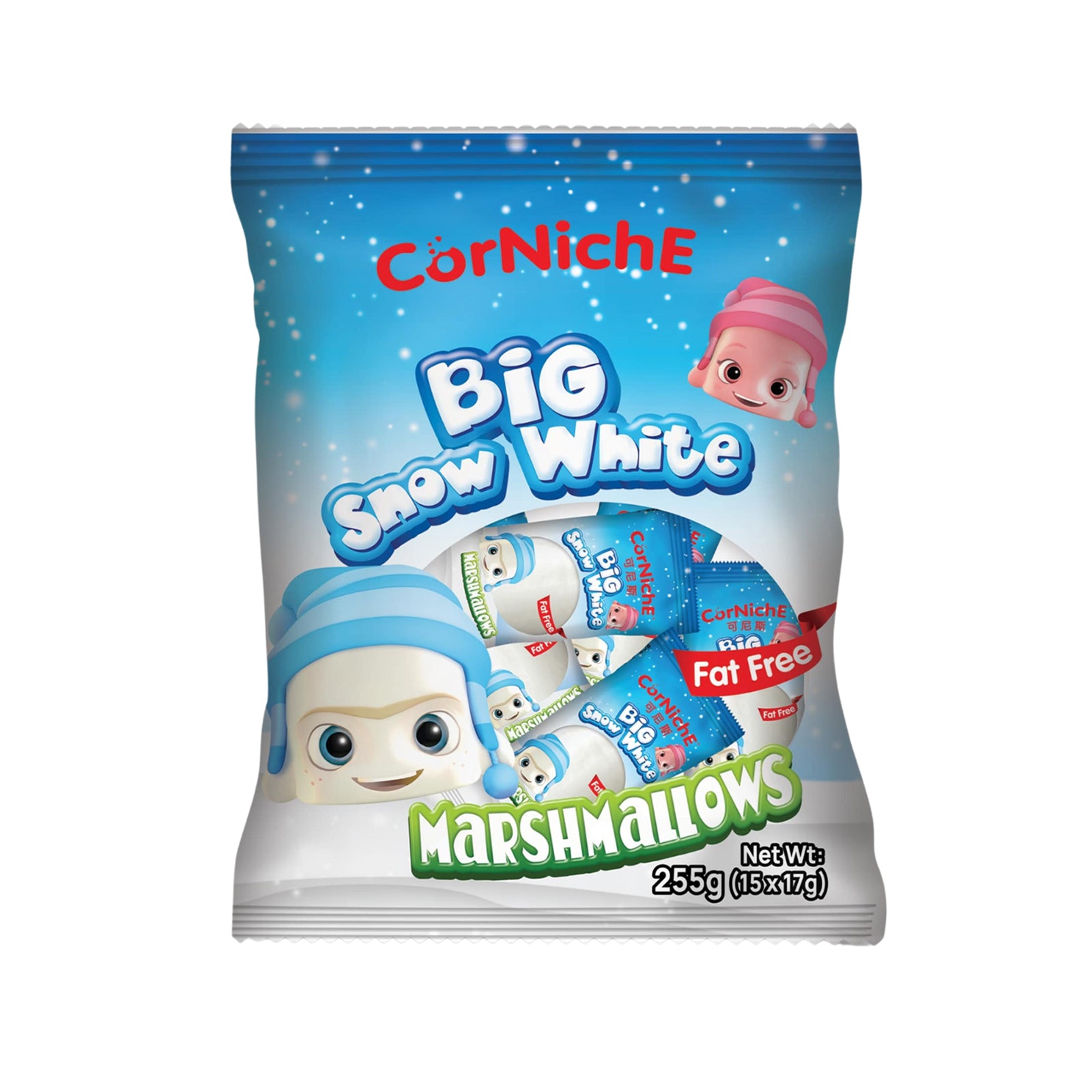 Corniche Big Show White Marshmallows 17g x 15