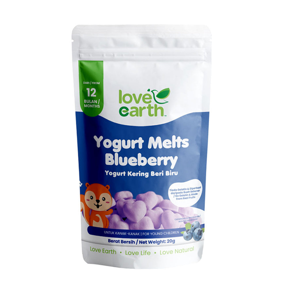 Love Earth Baby Yogurt Melt Blueberry 20g