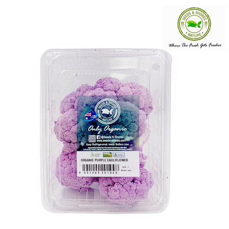 Organic Purple Cauliflower (Australia) 300g