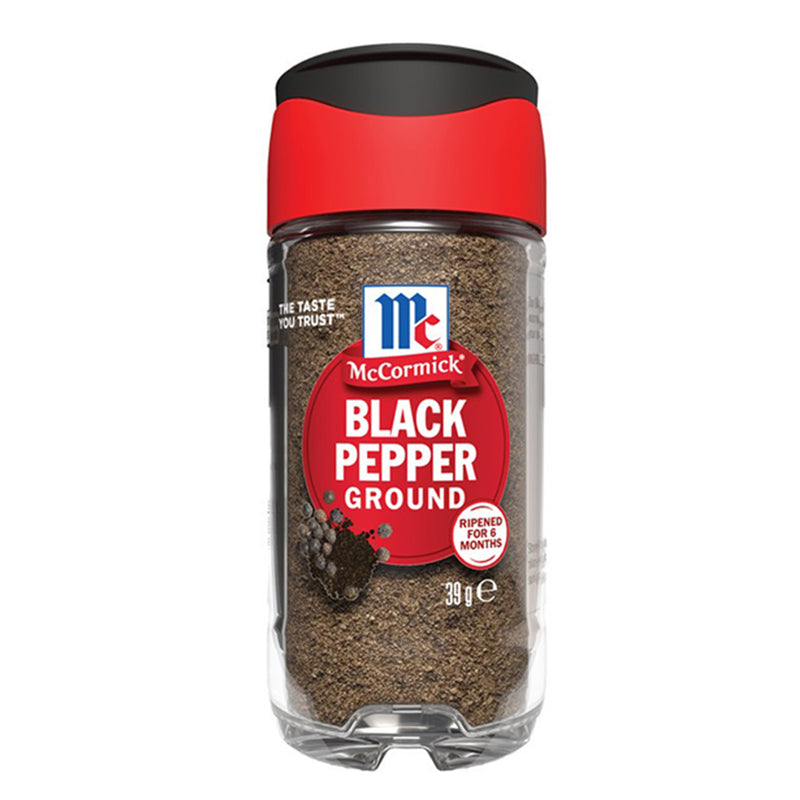 Mccormick Black Pepper Ground 39g