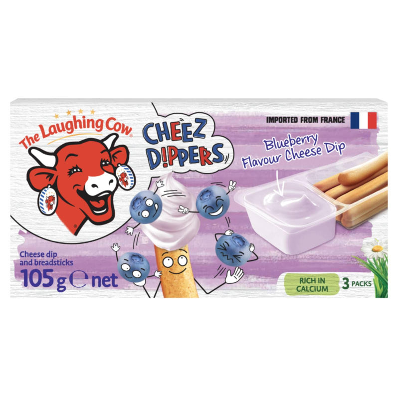 The Laughing Cow Cheese Dipper Blueberry Flavour 1pack