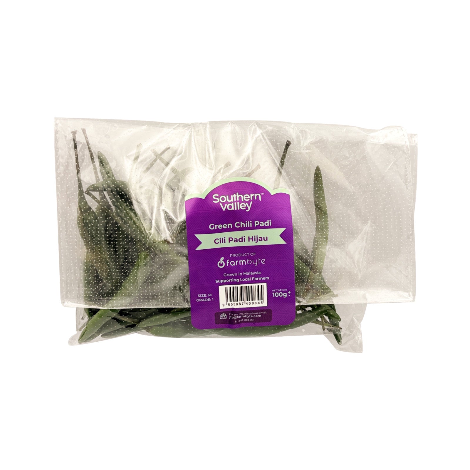 Sv Chili Padi Green (Malaysia) 100g