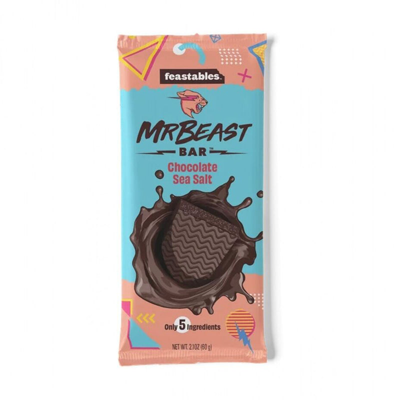 Feastables Mrbeast Sea Salt Bar 60g