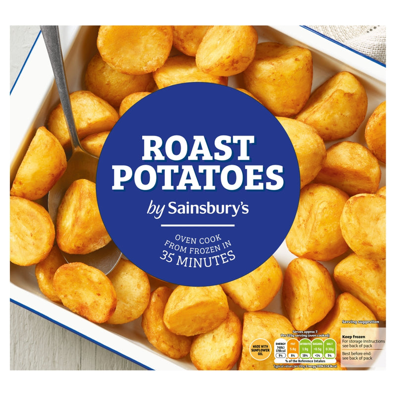 Sainsbury's Frozen Roast Potatoes 900g