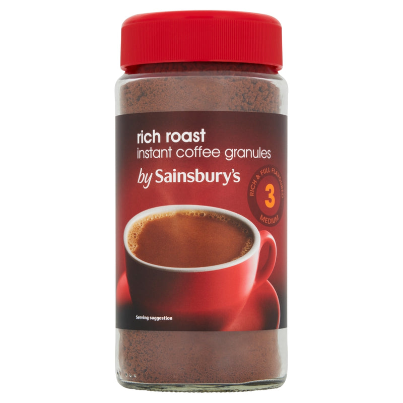 Sainsbury's Rich Roast Instant Coffee Granules 200g