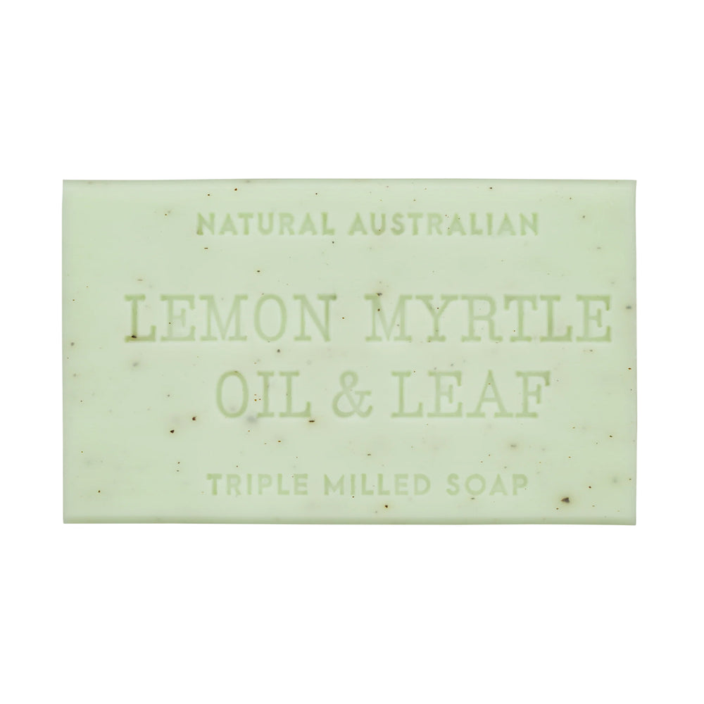 Natural Australian Lemon Myrtle Leaf Soap 200g