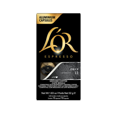 L'or Espresso Onyx Intensity 12 Coffee Cpasules 10pcs/pack
