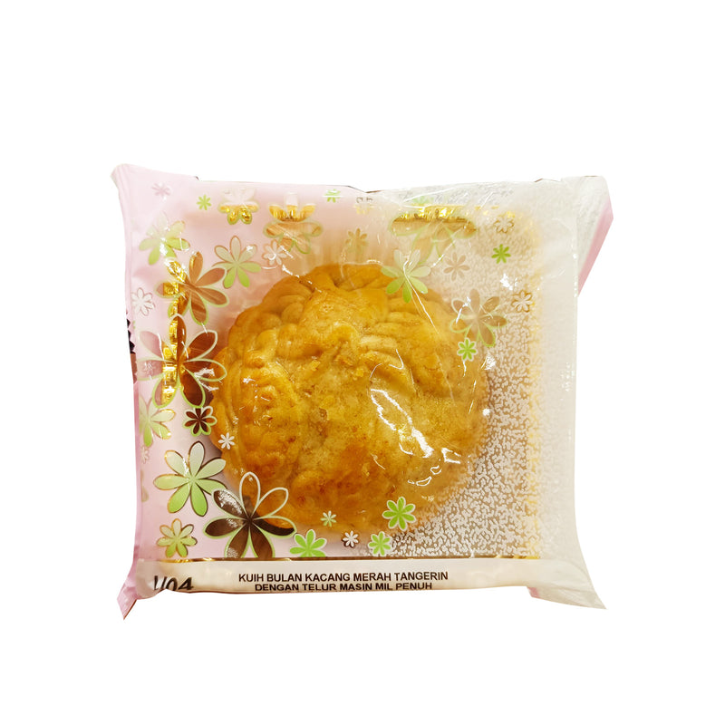 Yu Ai Wholemeal Red Bean Tangerine With Yolk Mooncake 1pack