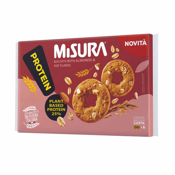 Misura Protein Biscuits with Almonds and Oat Flakes 260g