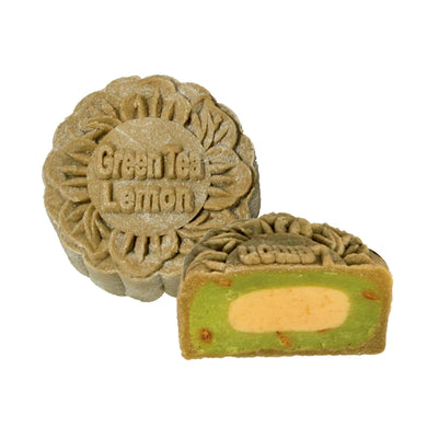 Oversea Snowy Green Tea with Lemon Mooncake 160g