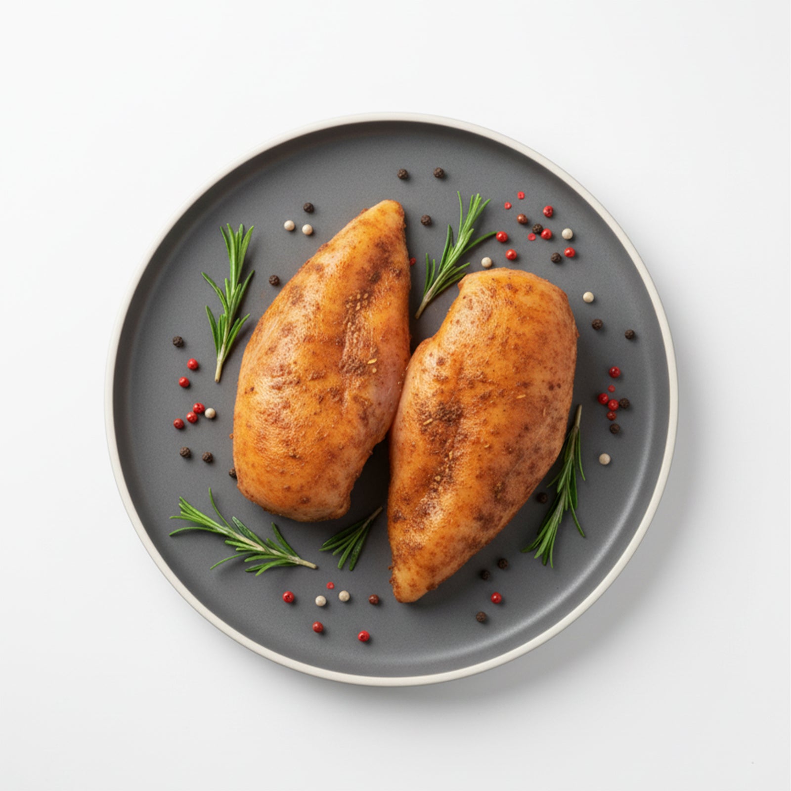 Frozen Smoky BBQ Skinless Boneless Chicken Breast 1pc/pack